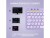 Bild 10 Logitech Bluetooth-Tastatur K380 Multi-Device Lavendel, Tastatur