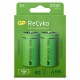 GP Batteries Recyko+, Akku 2xD NiMh, 5700mAh, 1.2 Volt, GoGreen