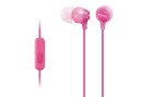 Sony In-Ear-Kopfhörer MDREX15APPI Pink, Detailfarbe: Pink