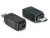 Bild 1 DeLock USB 2.0 Adapter USB-MiniB Buchse - USB-MicroB Stecker
