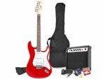 MAX E-Gitarre GigKit Rot, Gitarrenkoffer / Gigbag: Gigbag, Hals