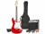 Image 0 MAX E-Gitarre GigKit Rot, Body-Form