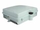 DeLock LWL Verteilerbox IP65, 24 Port, Grau, Datenanschluss Seite