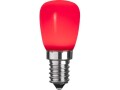 Star Trading Lampe 0.9 W E14 ST26, Rot, Lampensockel: E14