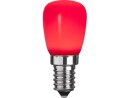 Star Trading Lampe 0.9 W E14 ST26, Rot, Lampensockel: E14