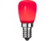 Star Trading Lampe 0.9 W E14 ST26, Rot, Lampensockel: E14