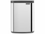 Brabantia Kosmetikeimer Bo Waste Bin 7 l, Silber, Fassungsvermögen