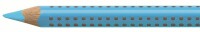 FABER-CASTELL Textliner Jumbo Grip 5mm 114851 neon blau, Kein