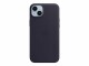 Apple iPhone 14 Plus Leather Case with MagSafe - Ink