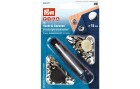 Prym Druckknöpfe Caravan 15 mm, 10 Stück, Detailfarbe: Silber