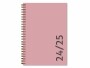 Simplex Schulagenda Colors weekly A6, 2024-2025, Hellrose