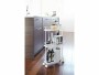 Yamazaki Bartrolley Tower Kunststoff/Metall, Weiss, Bewusste