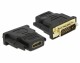 DeLock Adapter DVI-D - HDMI, Kabeltyp: Adapter, Videoanschluss