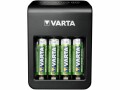 Varta Ladegerät LCD Plug Charger+ inkl. 4xAA, Batterietyp: 9V