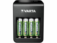 Varta Ladegerät LCD Plug Charger+ inkl. 4xAA, Batterietyp: 9V