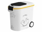 Curver Futtercontainer Hund Dinner is served 35 l, Material