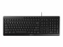 Cherry Tastatur Stream US-Layout Schwarz, Tastatur Typ: Business