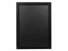 Securit Wandtafel Woody 30 x 40 cm Schwarz, Tafelart