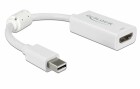 DeLock Adapter Mini-DisplayPort ? HDMI passiv, 4K, 60 Hz