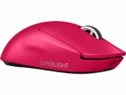 Logitech Gaming-Maus Pro X Superlight 2 Lightspeed Magenta, Maus