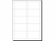 Sigel Visitenkarten-Etiketten 8.5 x 5.5 cm, 15 Blatt, 200