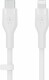 Belkin Boost Charge Flex USB-C to Lightning Cable, 1m - white