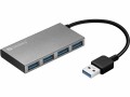Sandberg USB 3.0 Pocket Hub - Hub - 4 x SuperSpeed USB 3.0 - Desktop