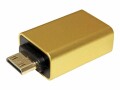 Roline Gold - HDMI-Adapter - mini HDMI männlich zu