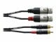 Cordial Audio-Kabel CFU 3 FC Cinch - XLR 3