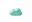 Wecker Mini Cloudy türkis, Farbe: Blau, Material: Kunststoff, Breite: 16.5, Tiefe: 5, Ursprungsland: CN, gtin: 3701365600788