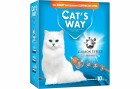Cat's Way Katzenstreu Carbon Grey, 10 l, Box, Packungsgrösse: 10