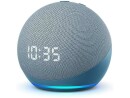 Amazon Echo Dot 4. Gen. mit Uhr Blaugrau, Stromversorgung