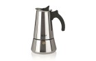 BEEM Espressokocher 6 Tassen, Schwarz/Silber, Material