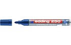 edding Whiteboard-Marker 250 Blau, Strichstärke: Keine Angabe