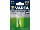 Varta Power Accu - Batterie 9V NiMH 170 mAh