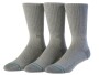 STANCE Socken Icon Heather Grey 3er-Pack, Grundfarbe: Grau