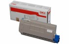 OKI Toner 44318607 Cyan, Druckleistung Seiten: 11500 ×