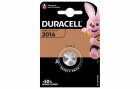 Duracell Knopfzelle Lithium CR2016 2 Stück, Batterietyp