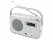 soundmaster DAB+ Radio DAB270 Weiss, Radio Tuner: FM, DAB+