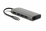 LMP USB-C mini Dock, HDMI, 3x USB 3.0, Ethernet