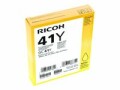 Ricoh Toner GC 41Y Yellow, Druckleistung Seiten: 2200 ×