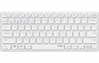 Rapoo Funk-Tastatur E9600M ultraslim Weiss, Tastatur Typ