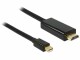 DeLock Kabel mini DisplayPort 1.2 Stecker > HDMI-A