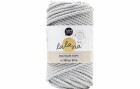 lalana Wolle Makramee Rope 5 mm, 330 g, Hellgrau