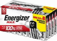 ENERGIZER Batterien Max E303711400 AAA/LR03 24+8 Stück, Aktuell