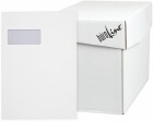 BÜROLINE  Couvert m/Fenster links     C4 - 108558    120g, weiss          250 Stück