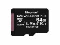 Kingston microSDXC-Karte Canvas Select Plus 64 GB