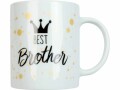 Könitz Kaffeetasse Best Brother 300 ml, 1 Stück, Weiss