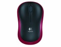 Logitech M185 wireless Mouse, rot, USB,