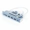 Bild 2 Satechi USB-C Clamp Hub für iMac 24", Hellblau